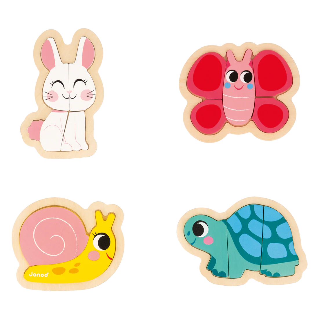 4 Progressive Puzzles Garden