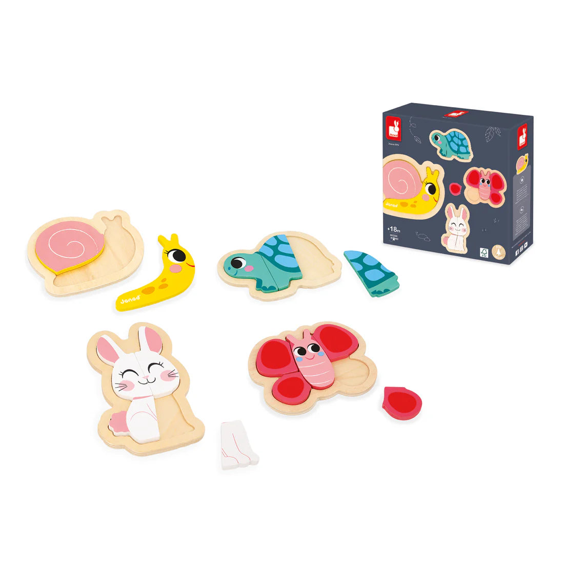 4 Progressive Puzzles Garden