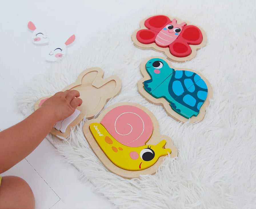 4 Progressive Puzzles Garden