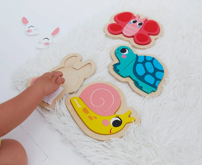 4 Progressive Puzzles Garden