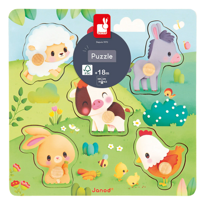 Farm Tactile Puzzle