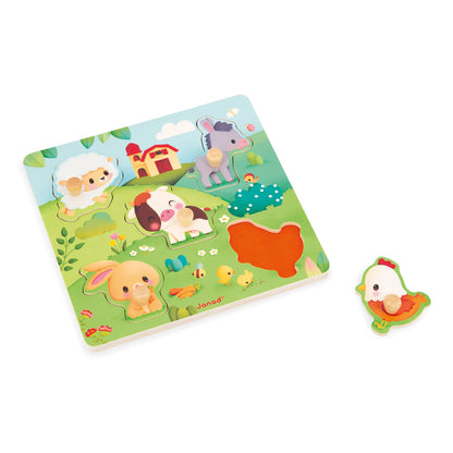 Farm Tactile Puzzle