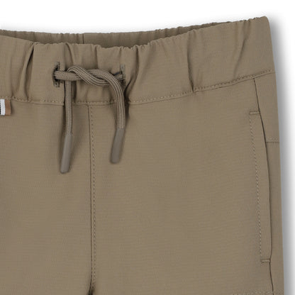 BOSS Stretchy Cargo Pants, Dark Stone