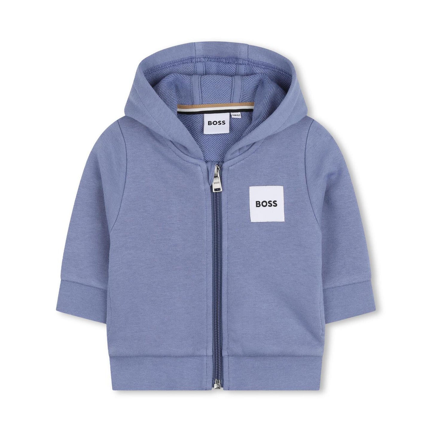 BOSS Hooded Cardigan and Jogging Pants Set, Lavender Blue