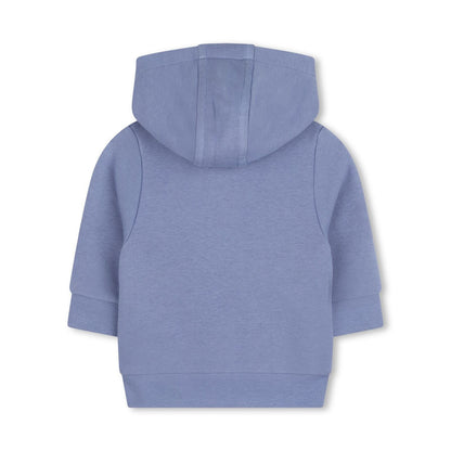 BOSS Hooded Cardigan and Jogging Pants Set, Lavender Blue