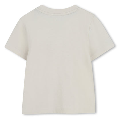 BOSS Short-Sleeved T-Shirt In Cotton Jersey, Sand