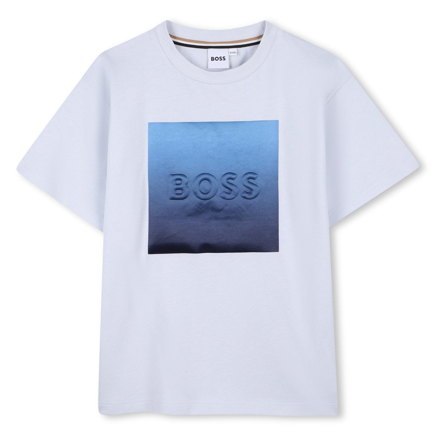 BOSS T-shirt and Bermuda Set, Pale Blue