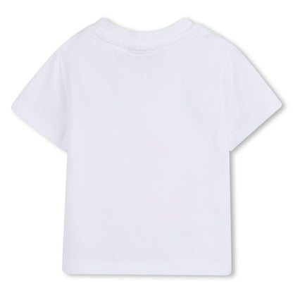 BOSS Cardigan, Trousers and T-shirt Set, Stone