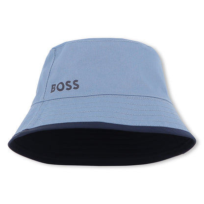 BOSS Reversible Bucket Hat, Navy