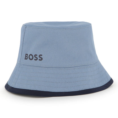 BOSS Reversible Bucket Hat, Navy