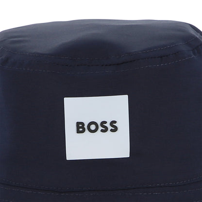 BOSS Reversible Bucket Hat, Navy