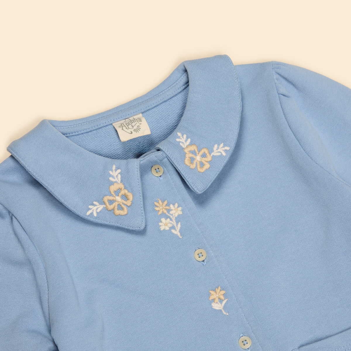 Jenna Jersey Cardigan, Book Blue