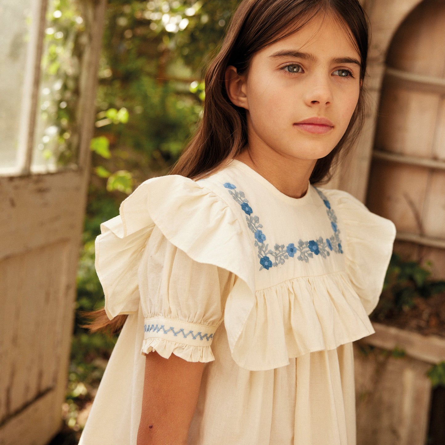Josephine Dress, Cream
