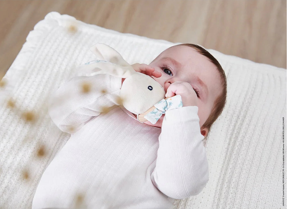 Teething Ring Rabbit, Doves