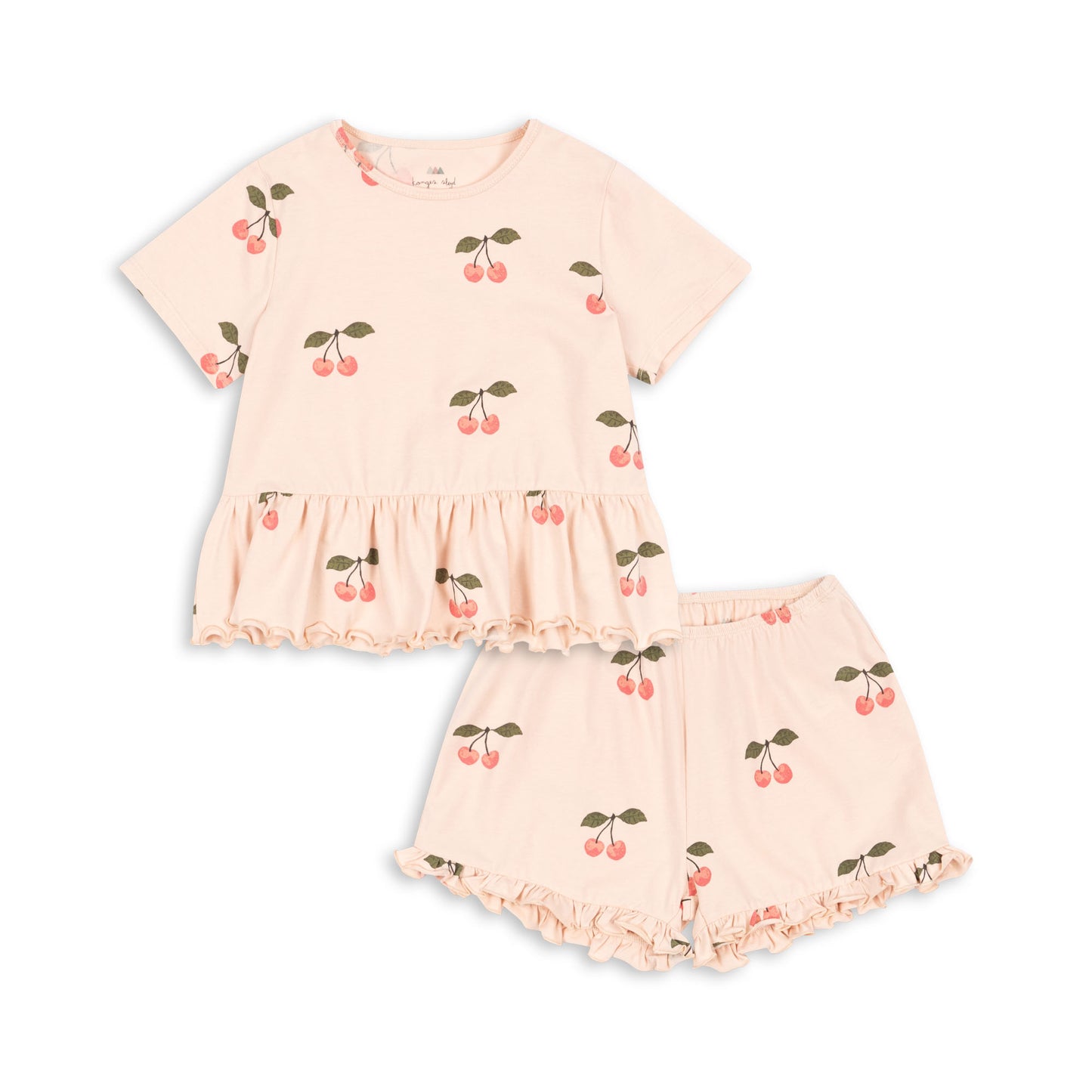 Basic Frill Set, Ma Grande Cerise Pink