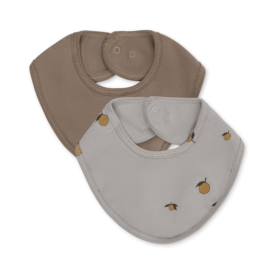 Basic 2 Pack Bib, Lemon Harbor