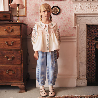 Lora Blouse, Milk-Cream