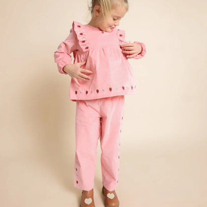 Belle Pants, Warm Pink