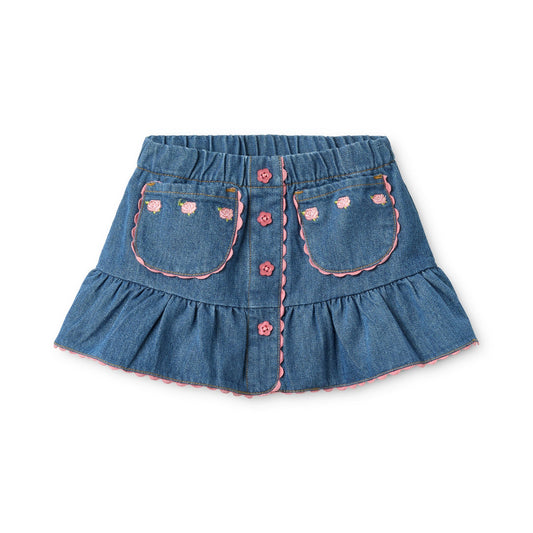 Monique Skirt, Mid Blue