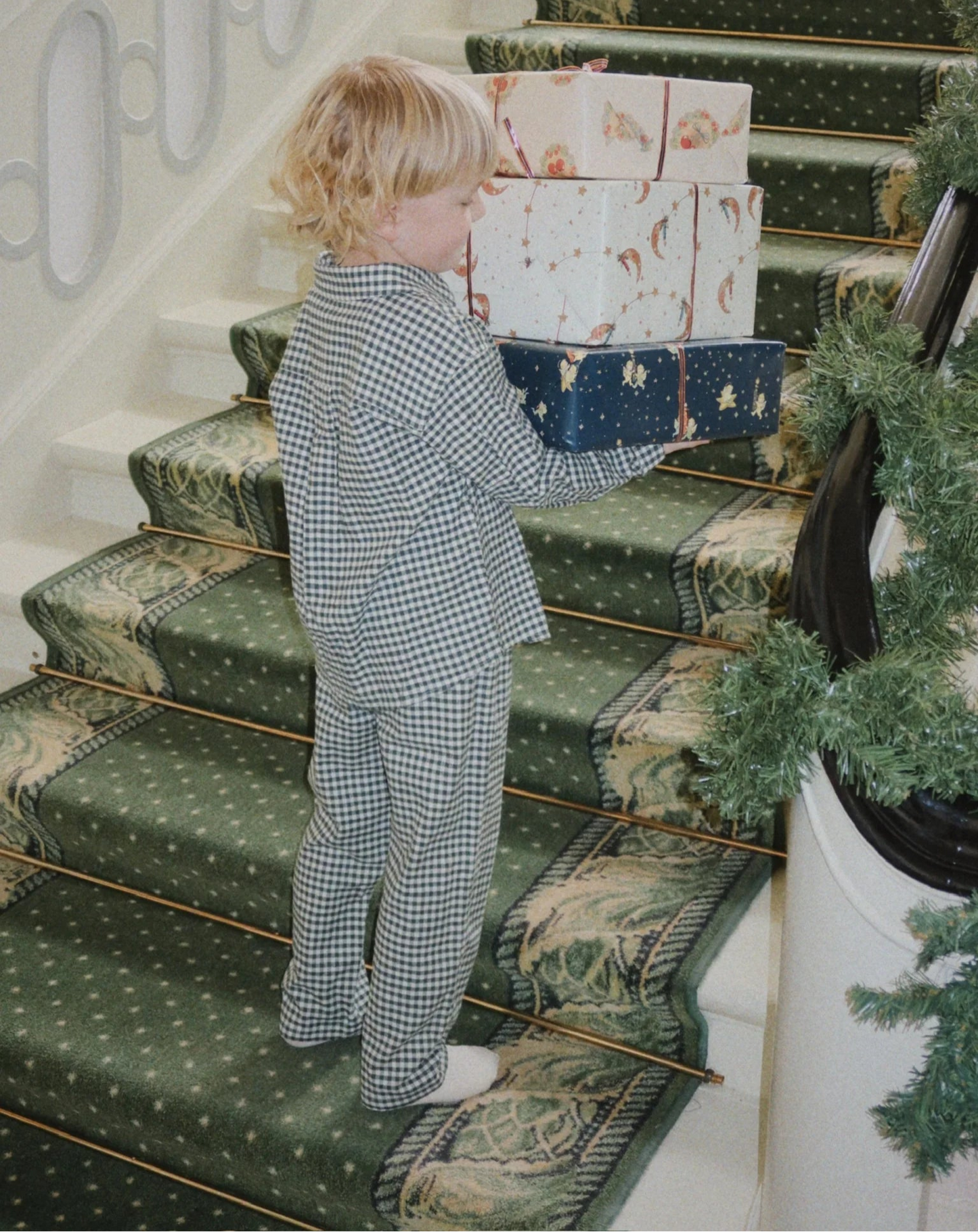 Foret Pants, Green Check