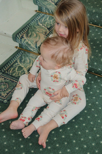 Christmas Pajamas Set, Deer Diary