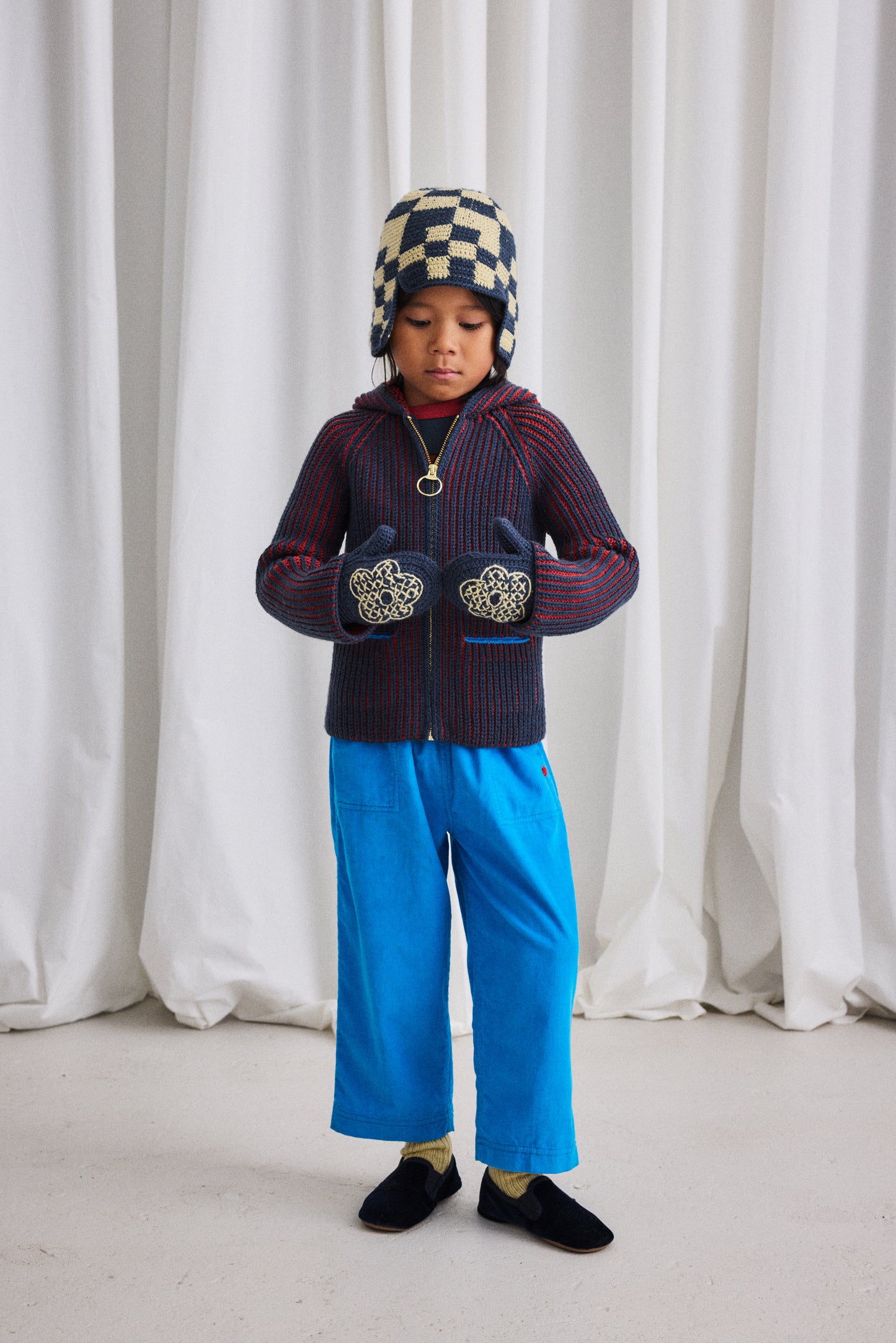 Corduroy Camp Pant, Cerulean