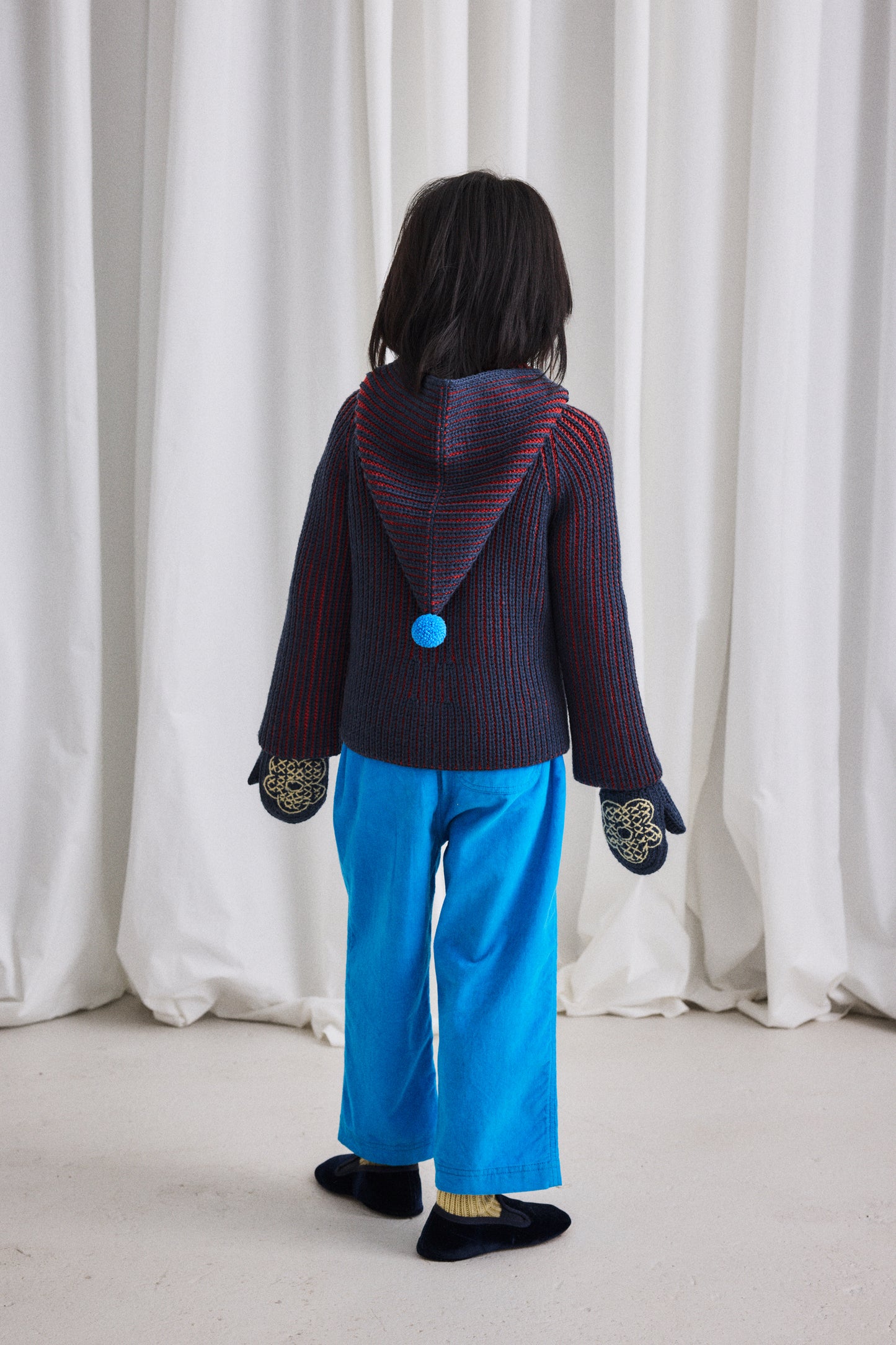 Corduroy Camp Pant, Cerulean