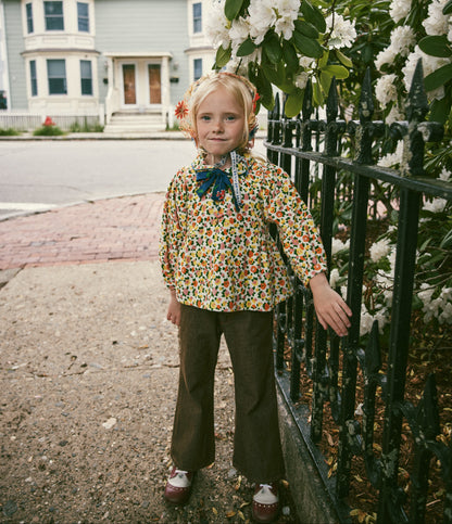 Zora Blouse, String Hazy Lilac Brimfield