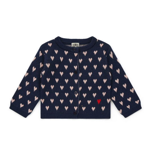 MYLOVE Baby Cardigan,  Navy Bonton