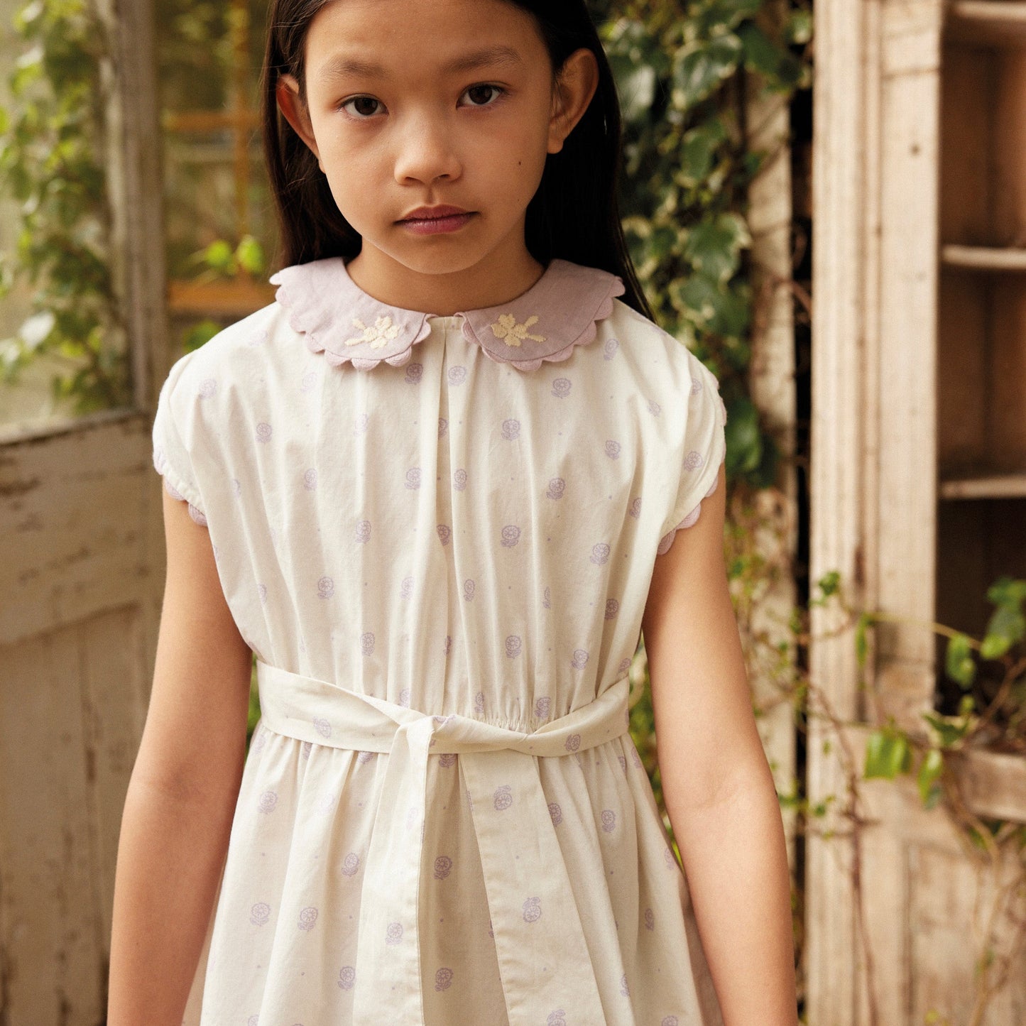 Marjorie Dress, Studio Calico Cream