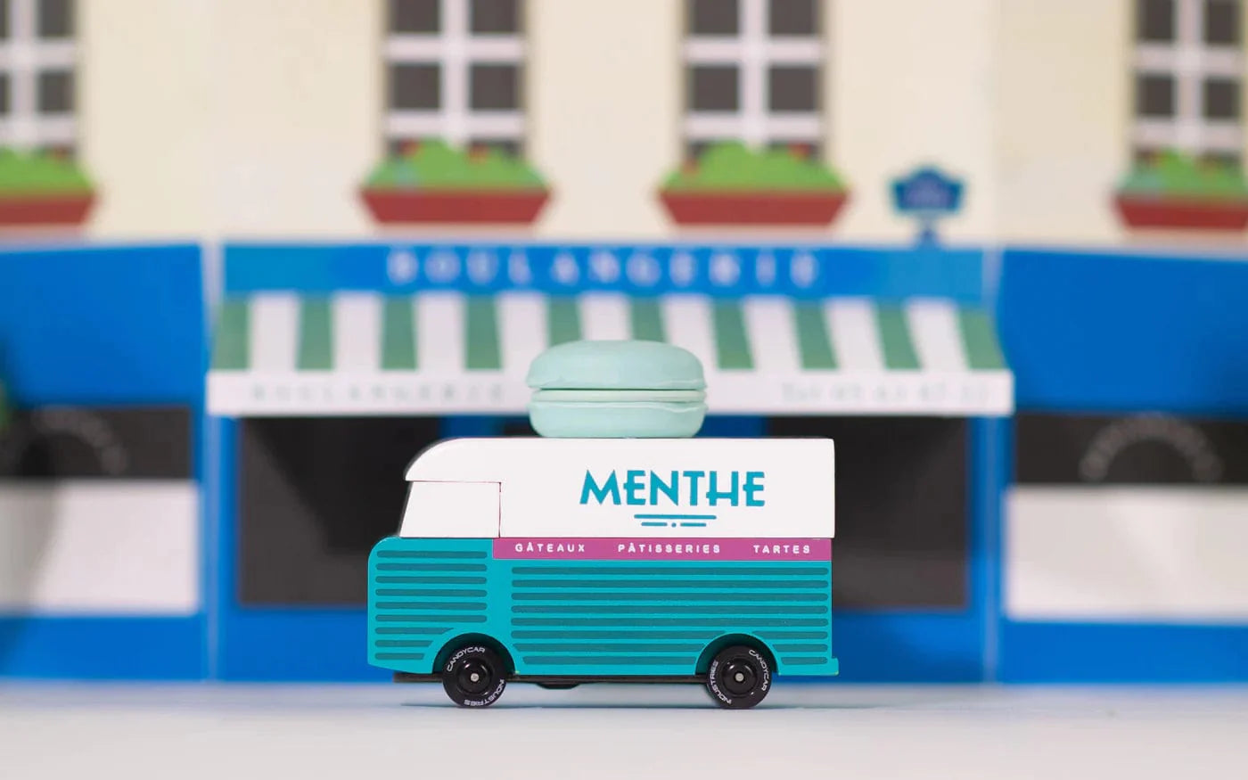Candylab Menthe Macaaron Van