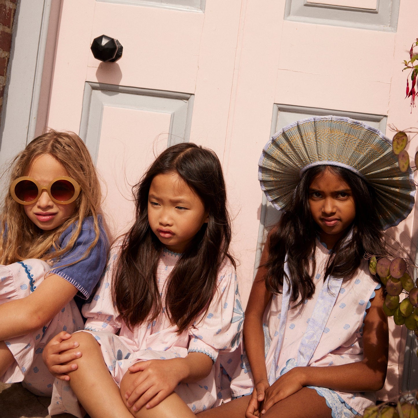 Noemie Dress, Studio Calico Pink