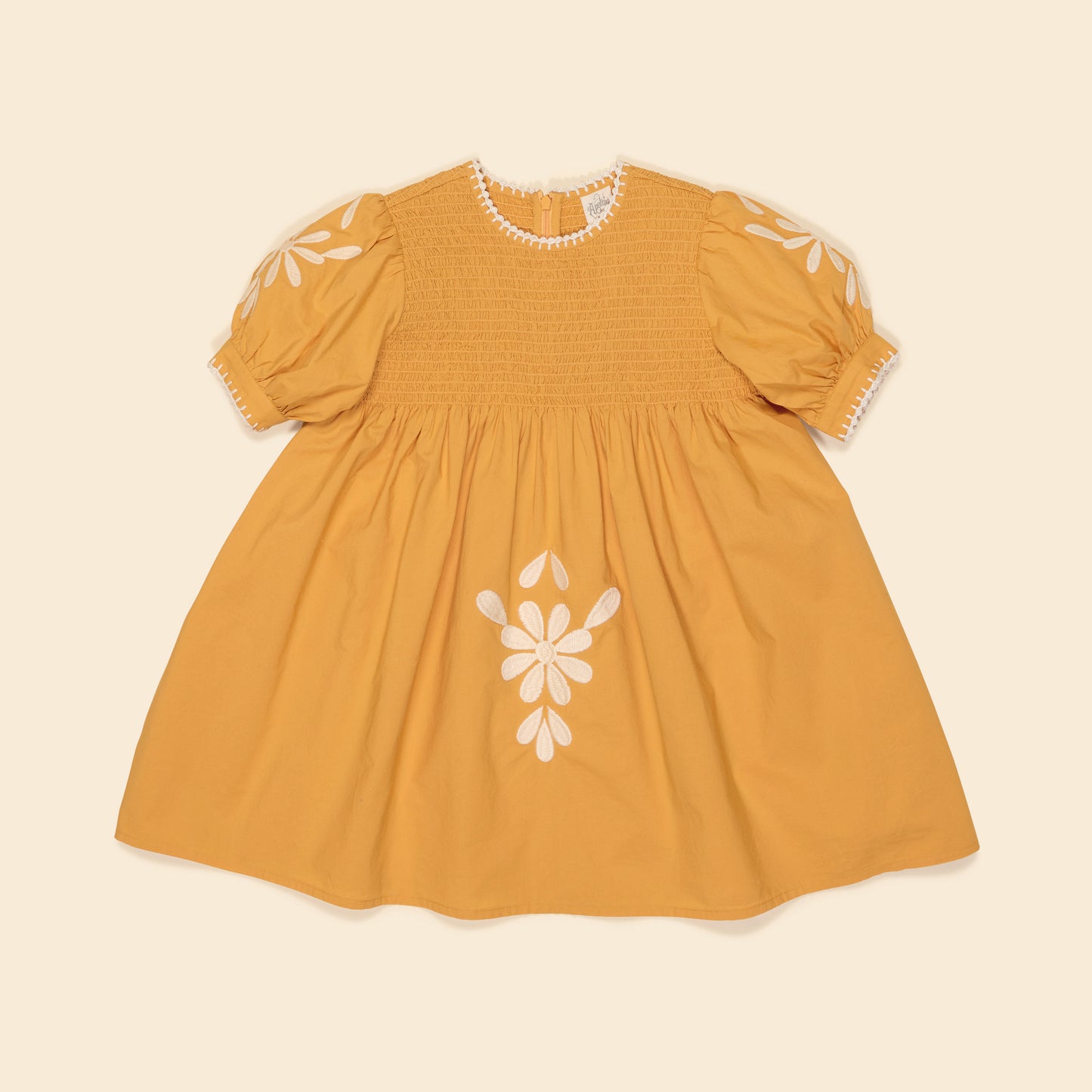 Noemie Dress, Tangerine