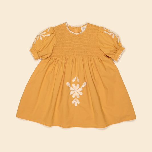 Noemie Dress, Tangerine