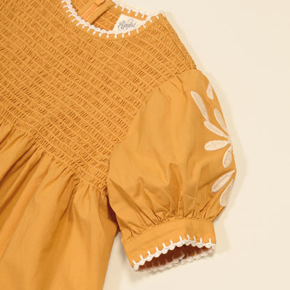 Noemie Dress, Tangerine