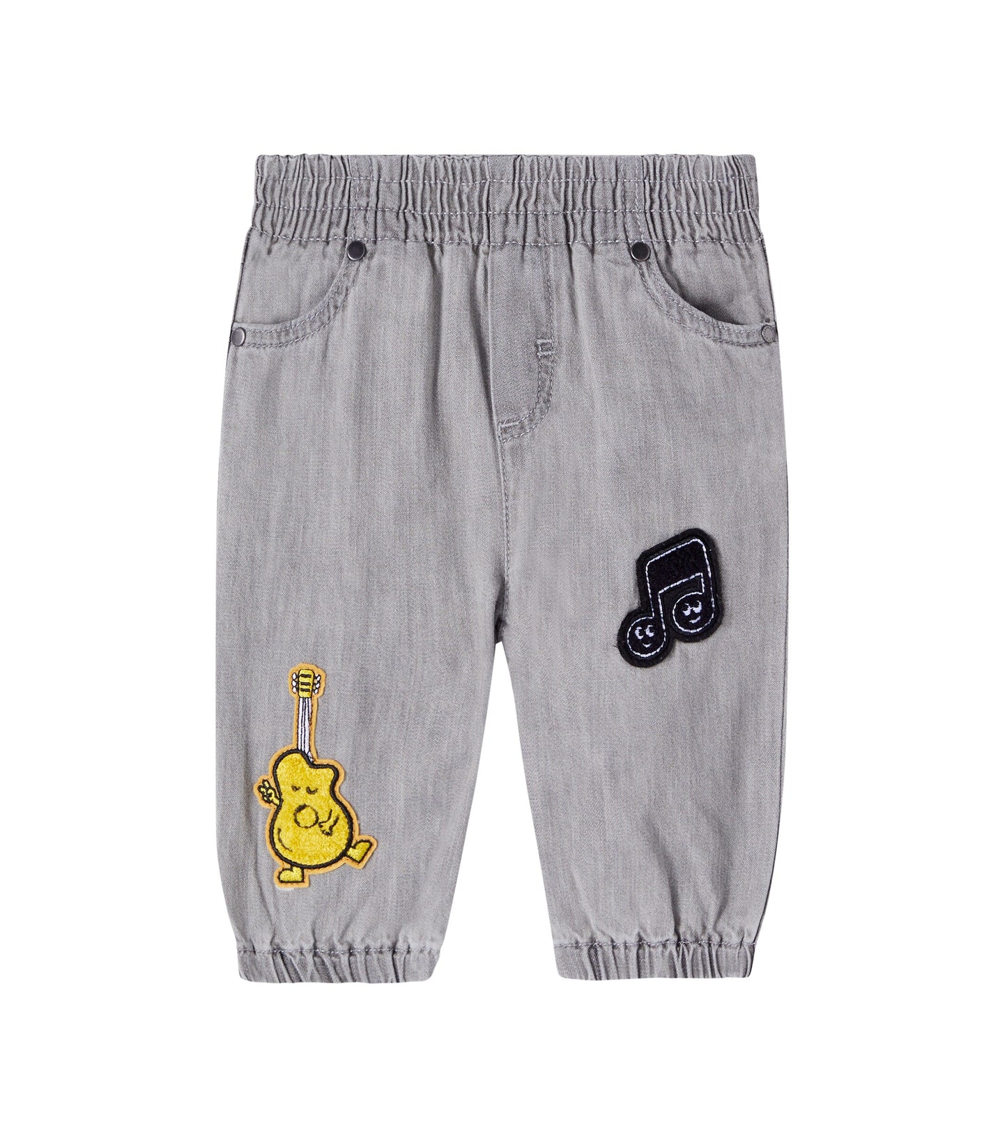 Baby Boy Denim Pants, Grey