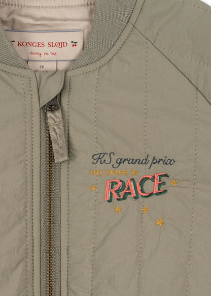 Juno Bomber Jacket, Laurel Oak Race