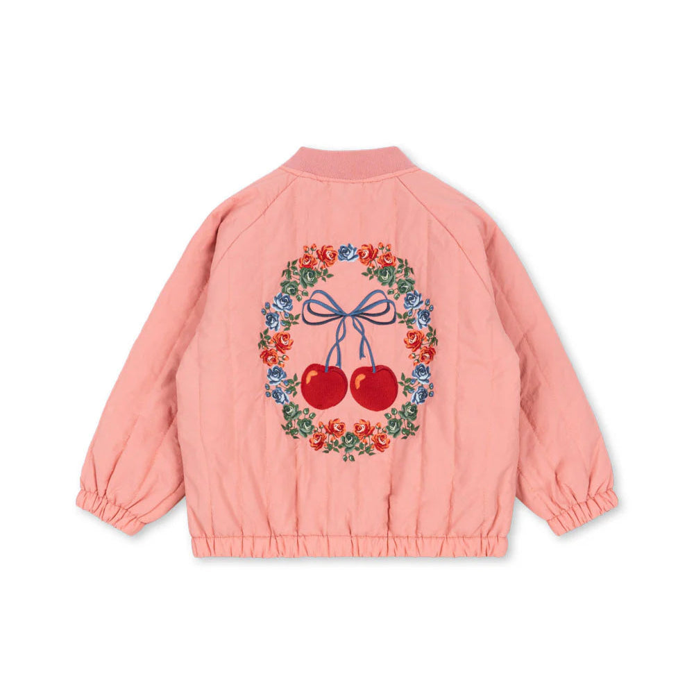 Juno Bomber Jacket, Strawberry Ice