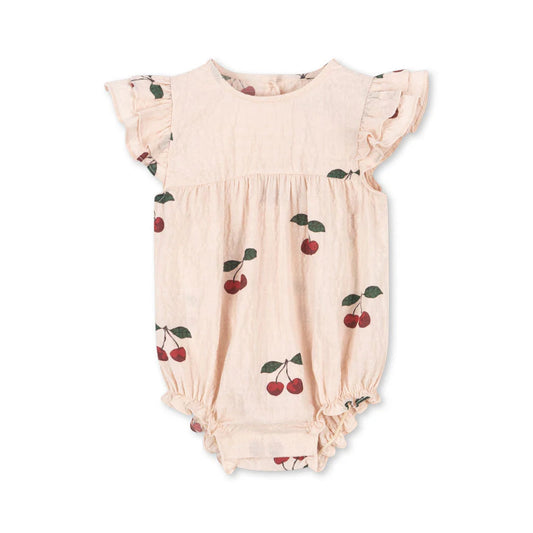 Elin Romper GOTS, Ma Grande Cerise Pink
