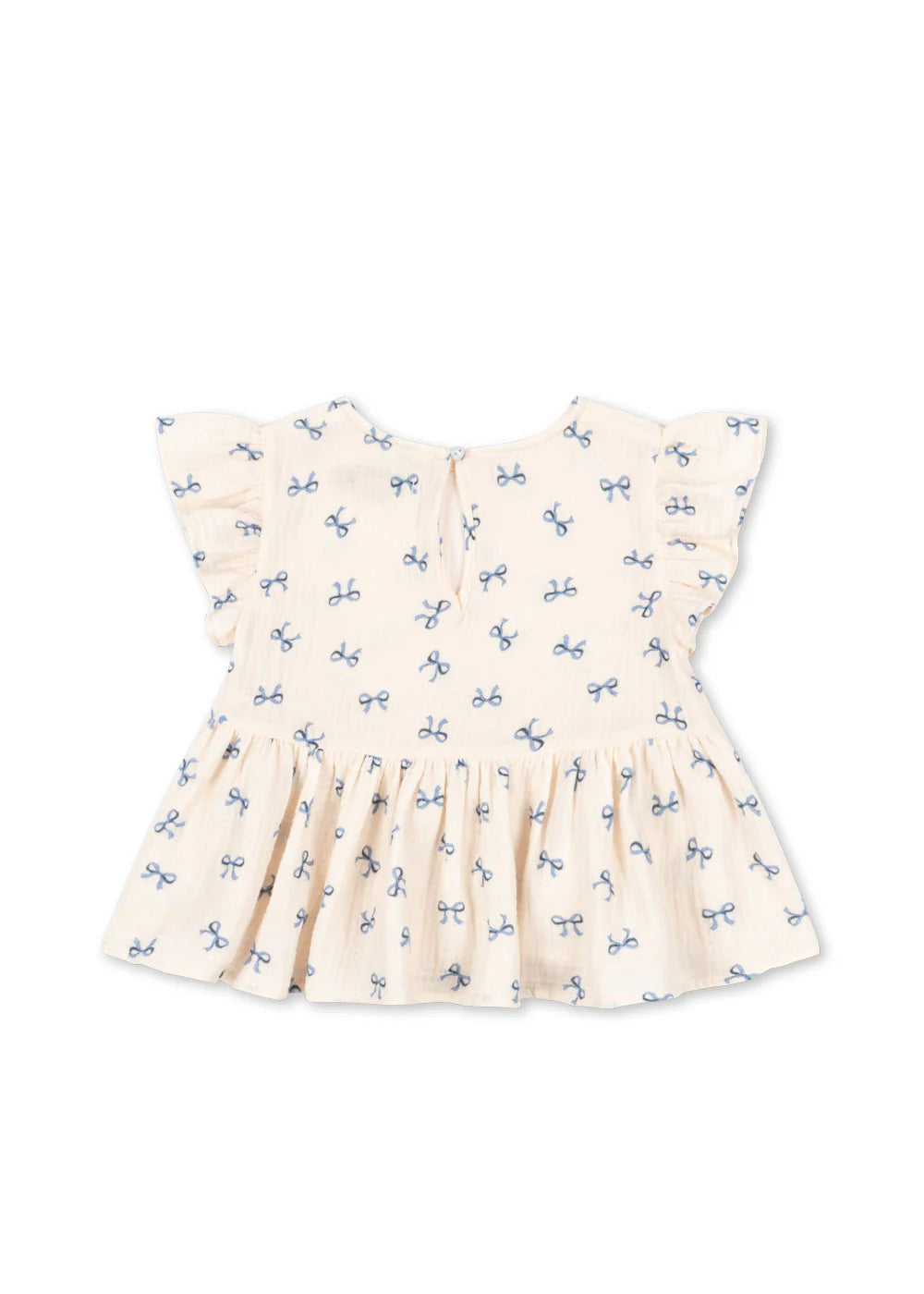 CoCo Top GOTS, Bow Bleu