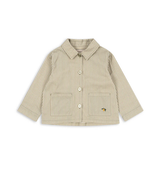 Frankie Over Shirt, Tea Stripe