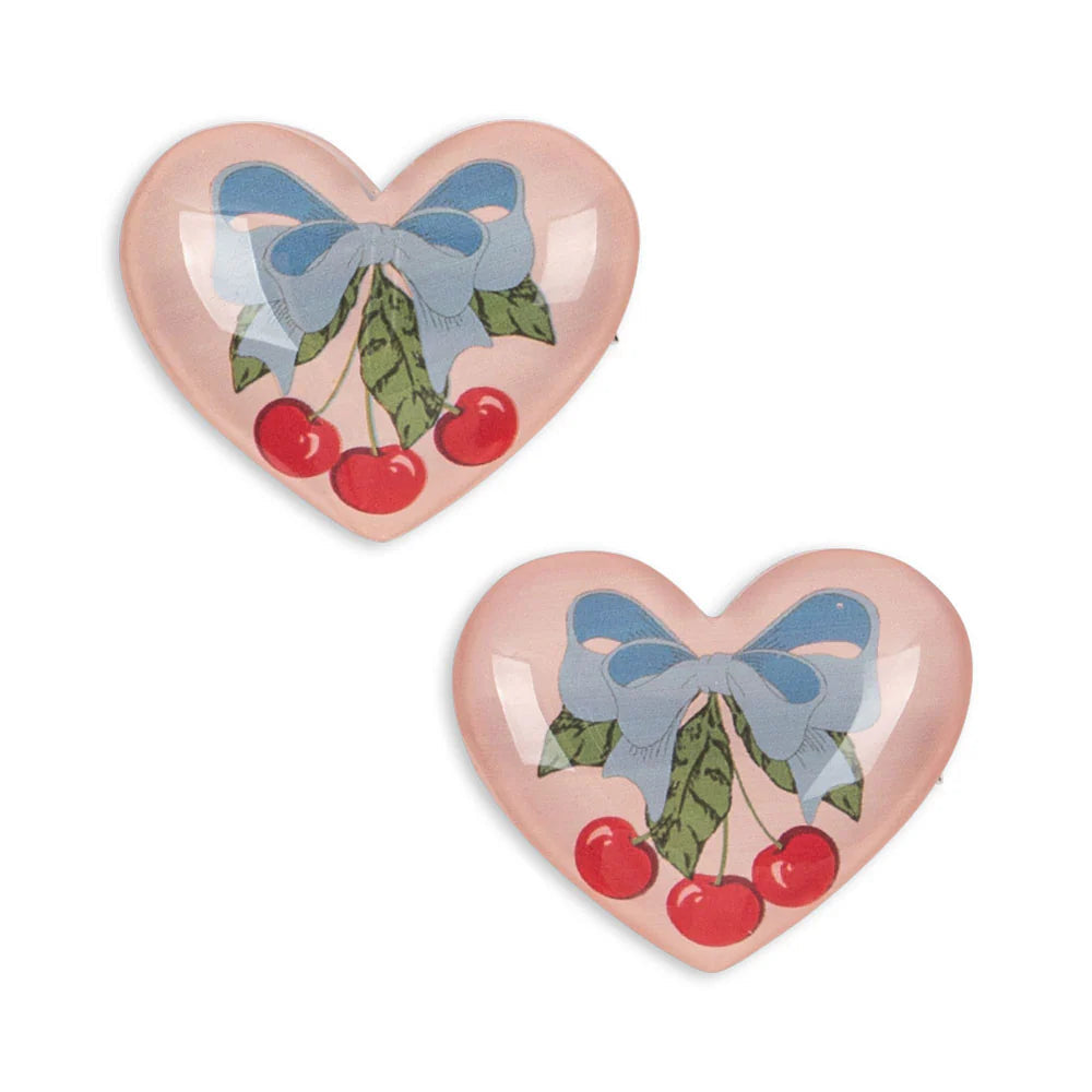 2 Pack Vilma Hair Clips, Amarena