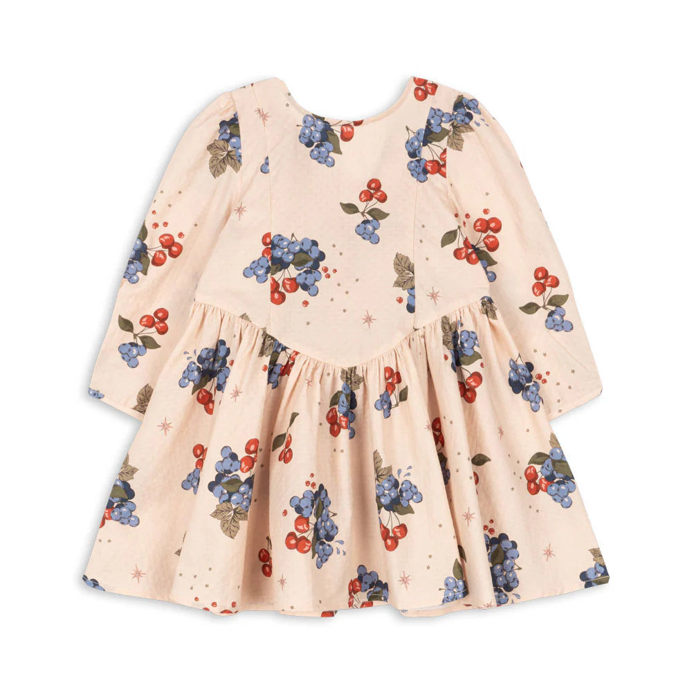 Avi LS Bow Dress GOTS, Cremona