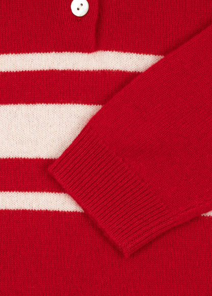 Basi Polo GOTS, Red