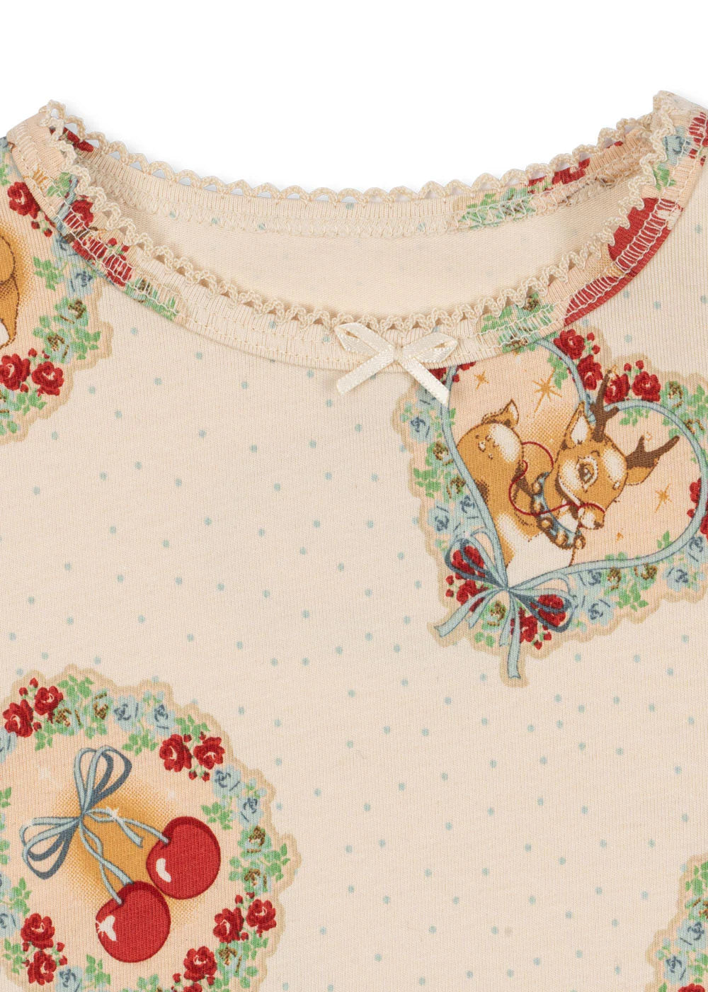 Christmas Pajamas Set, Deer Diary