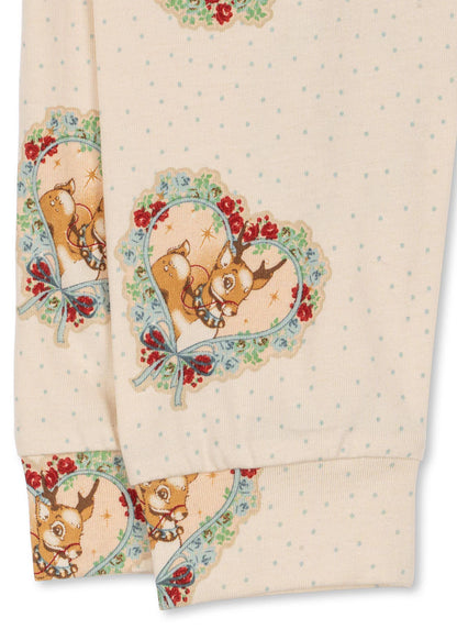 Christmas Pajamas Set, Deer Diary