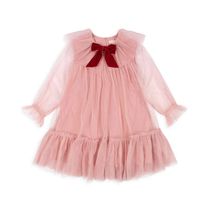 Bow Dress, Mellow Rose