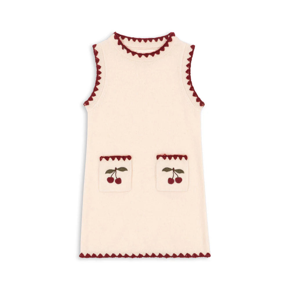 Collette Dress GOTS, Off White