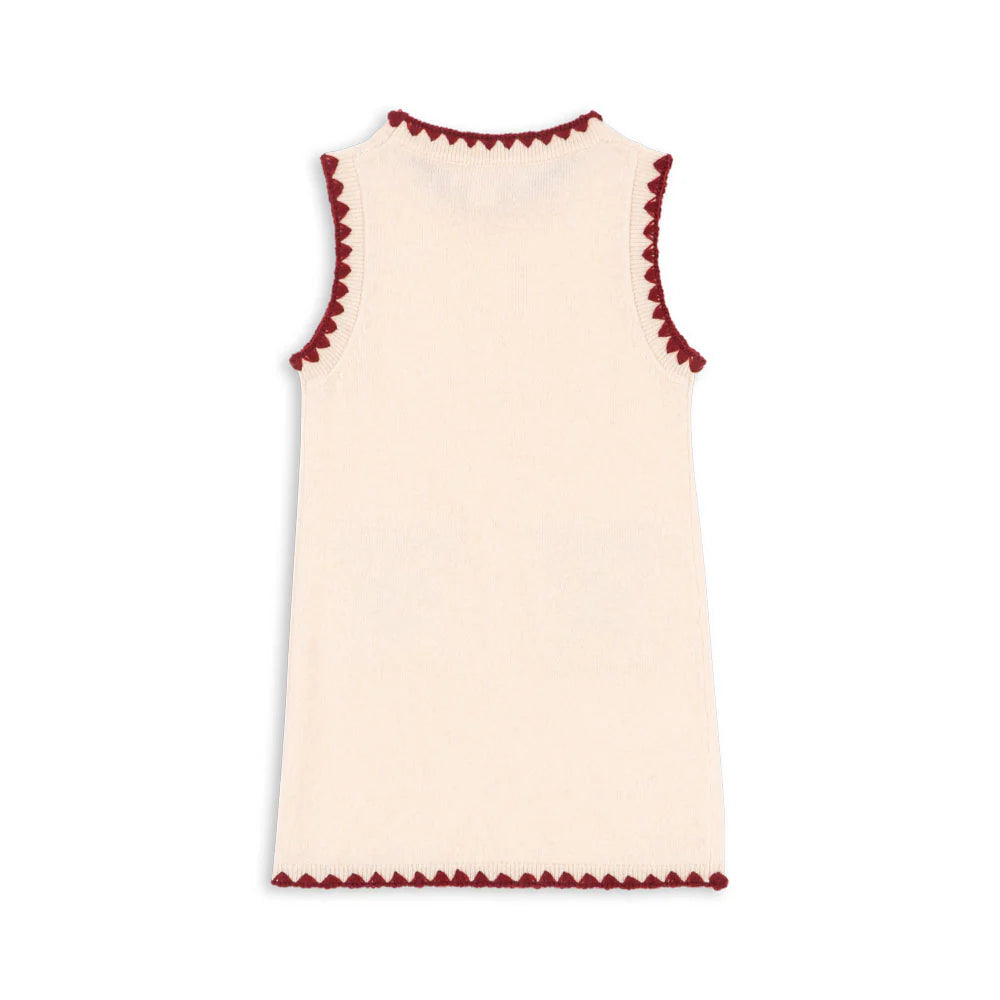 Collette Dress GOTS, Off White