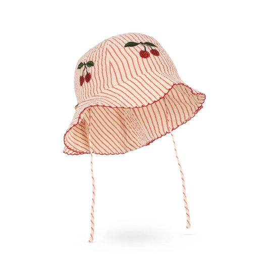 Ellie Sun Hat GOTS, Amour Stripe